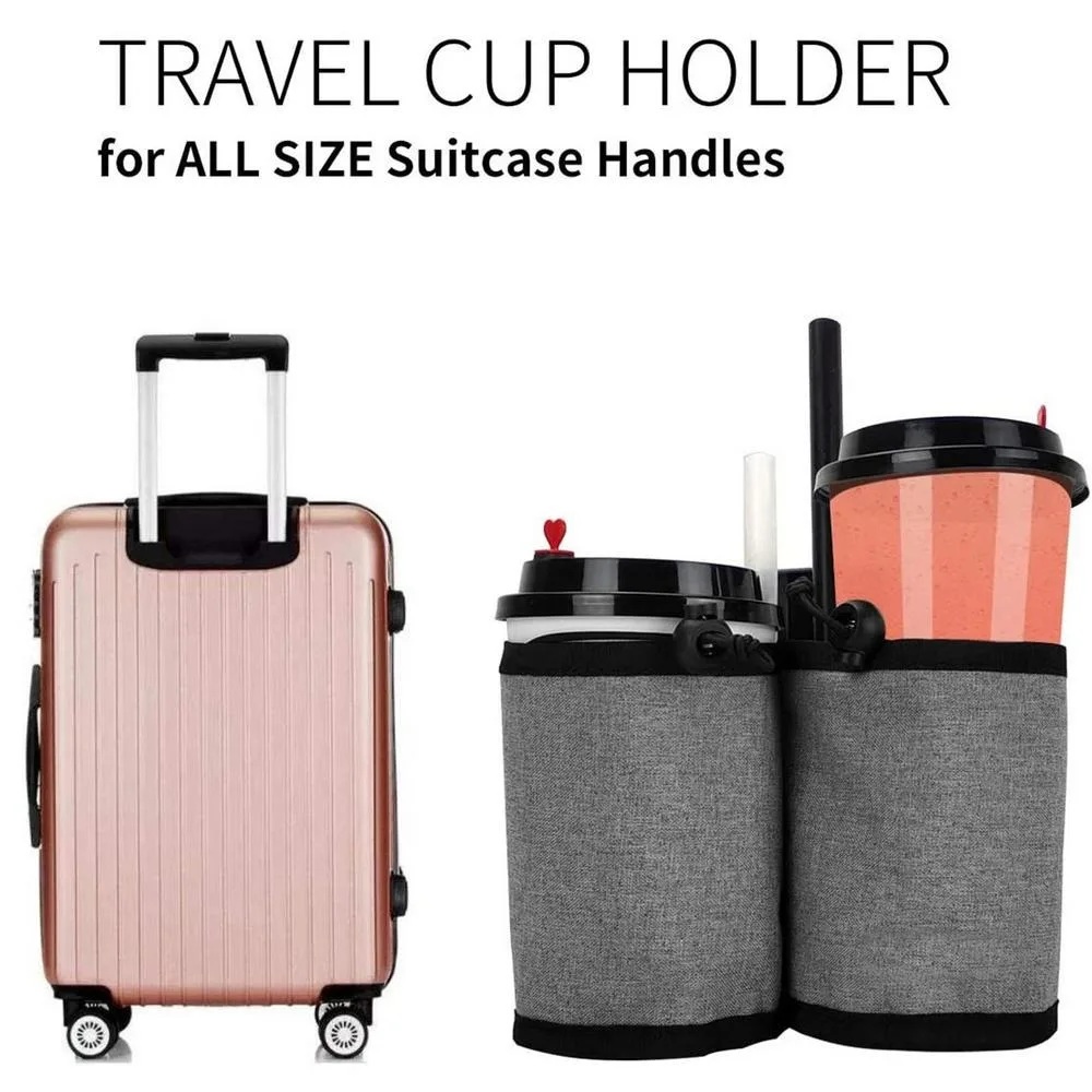 Travel Accessories Unique - 새로운 러기지 핸들 물병 홀더 가방,