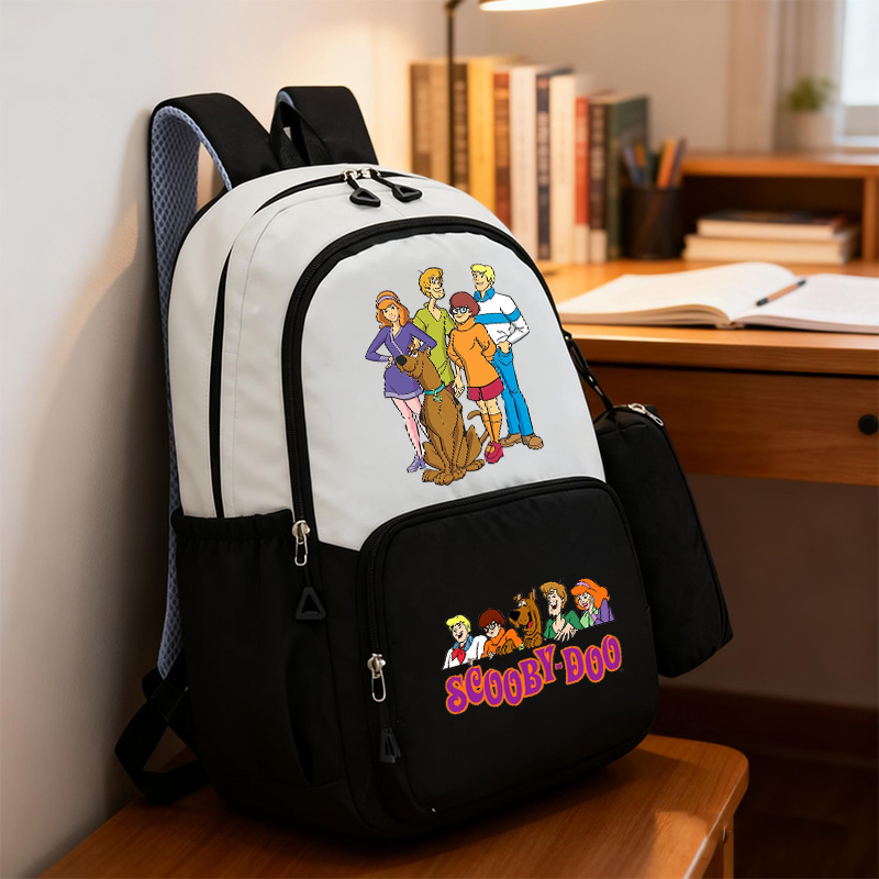 Travel Accessories Dog - 스쿠비 두 스쿨백 대용량 캐주얼 책가방