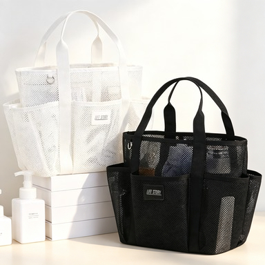 Travel Accessories Packing Cubes - 여행용품 메이크업 가방 메쉬 파우치 화장품