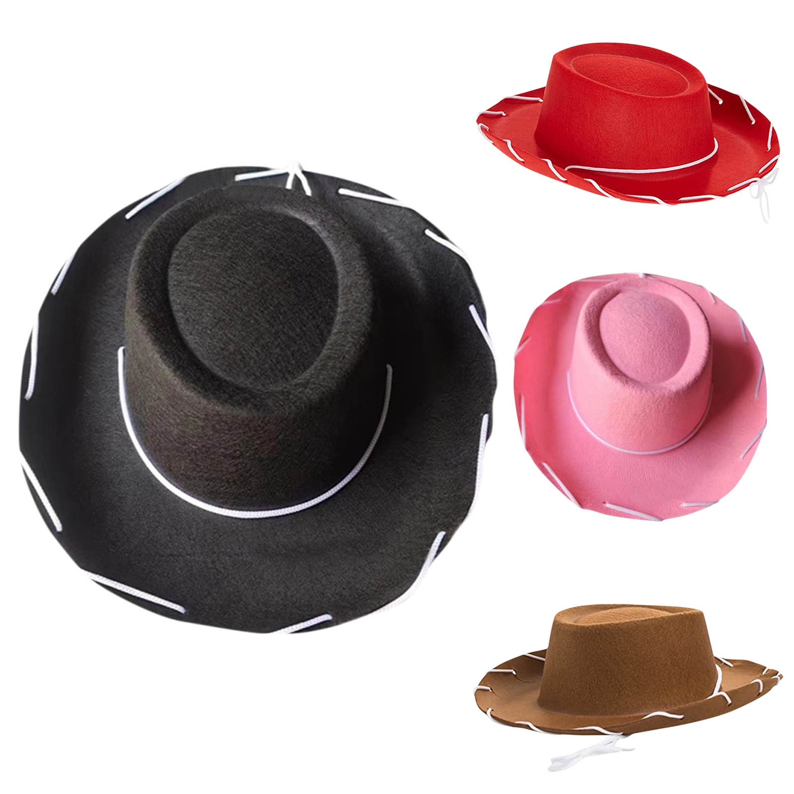 Travel Accessories With Kids - 어린이 카우보이 모자 클래식 웨스턴 카우걸