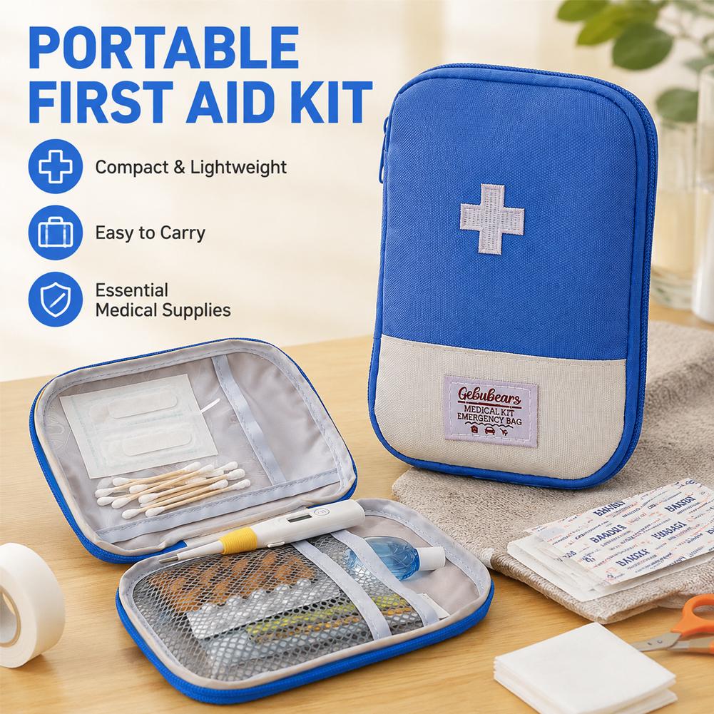 여행용 의료 가방 알약 보관 파우치 야외 필수품 응급  - First Aid Travel Kit 리뷰 및 가격