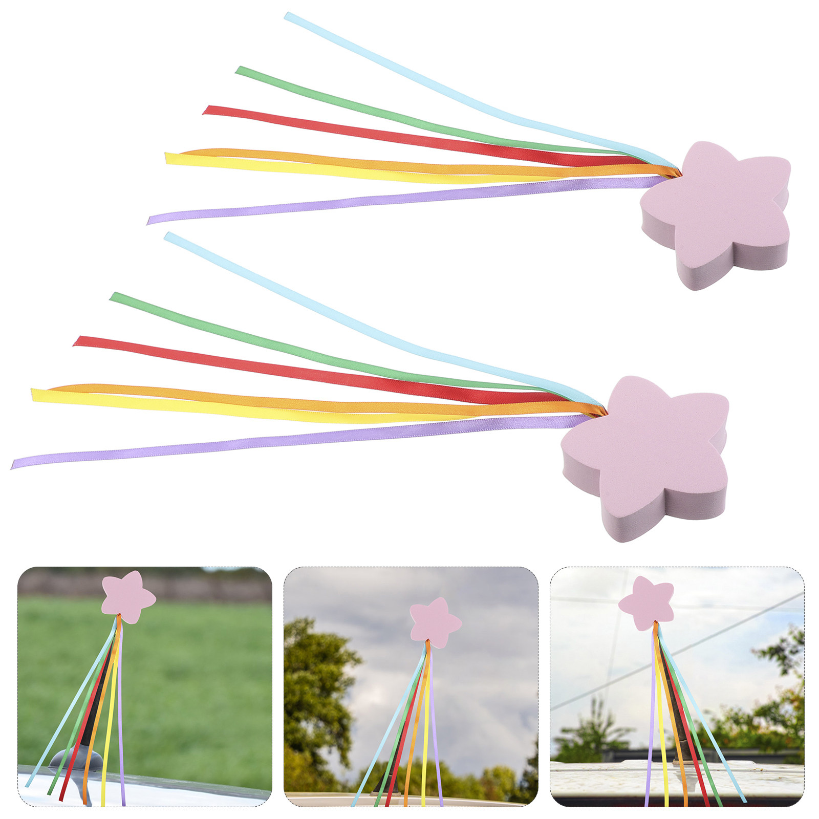 2개입 자동차 안테나 볼 액세서리 독특한 자동차 지붕  - Travel Accessories Unique 리뷰 및 가격