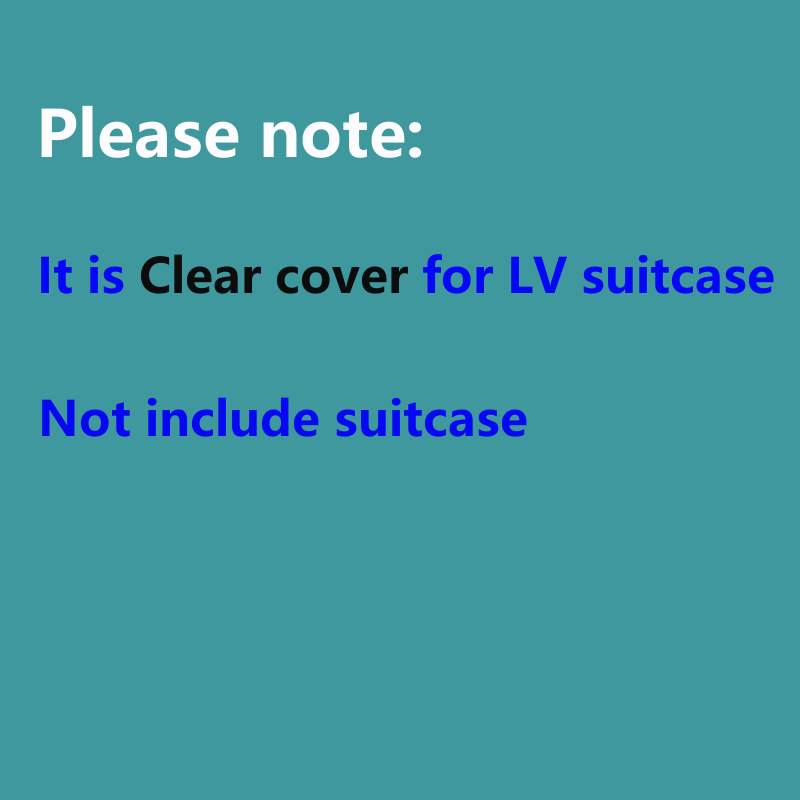 LV 여행 가방용 투명 커버 보호대 케이스, LV 50 - Travel Accessories Lv 리뷰 및 가격