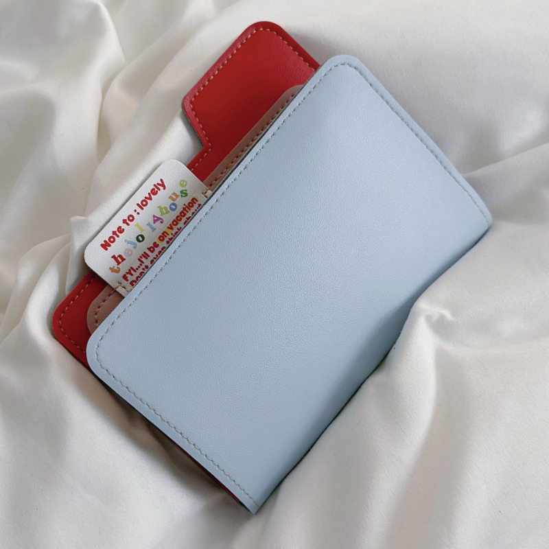 Ins 컬러 블록 여권 홀더 다기능 여행 지갑 카드 파 - Travel Accessories Pouch For Men 리뷰 및 가격