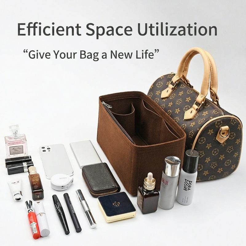 YU7 펠트 인서트 백 오거나이저 (LV 스피디 20  - Travel Accessories Lv 리뷰 및 가격