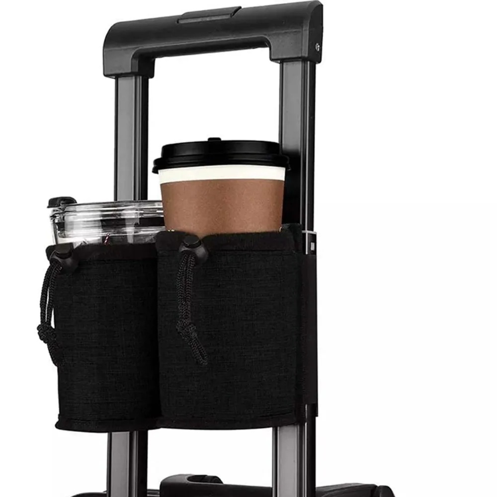 새로운 러기지 핸들 물병 홀더 가방, 듀얼 컵 보관 파 - Travel Accessories Unique 리뷰 및 가격