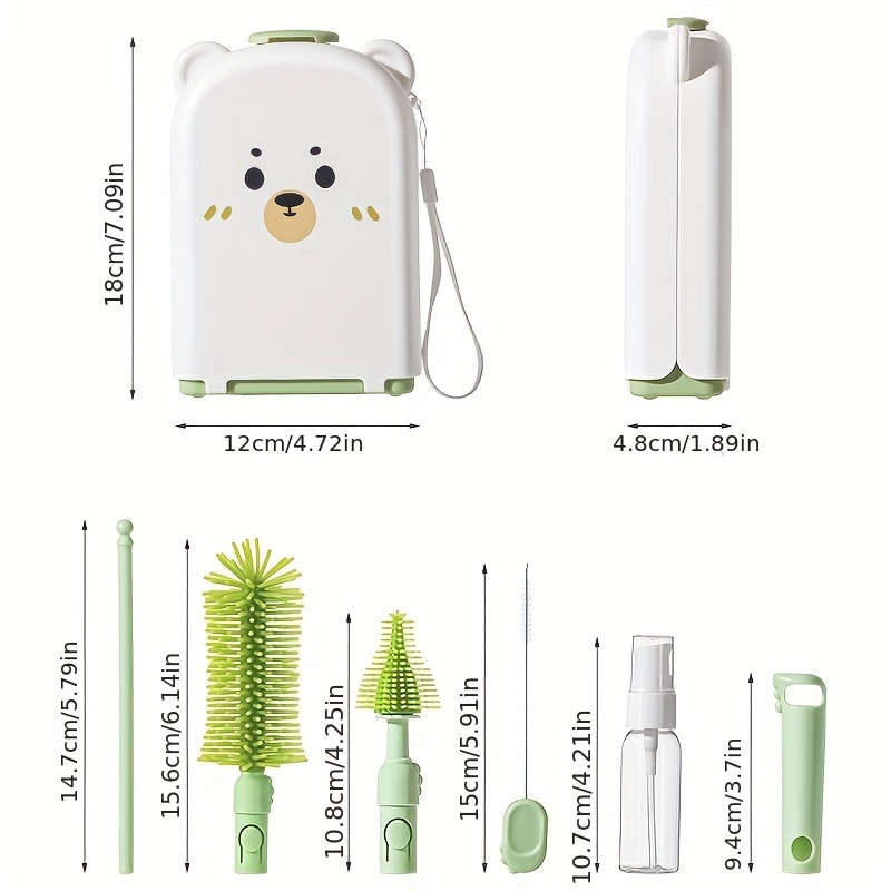 여행용 젖병 브러시 세트 - 젖병, 젖꼭지 및 액세서리 - Travel Accessories For 3 Year Old 리뷰 및 가격