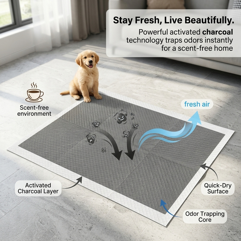 숯 함유 애견 배변 패드 일회용 강아지 용품 누수 방지 - Travel Accessories Dog 리뷰 및 가격