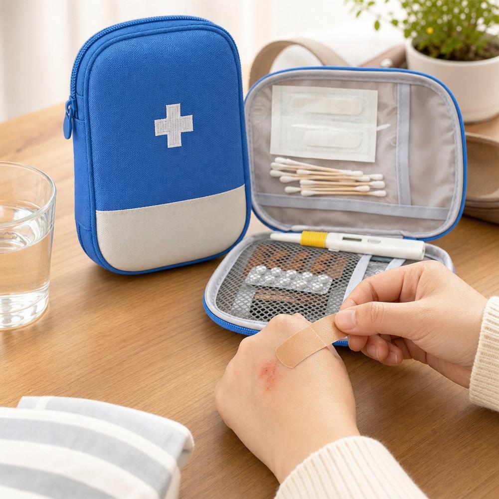 대용량 휴대용 구급상자 가방, 가정, 자동차, 여행,  - First Aid Travel Kit 리뷰 및 가격