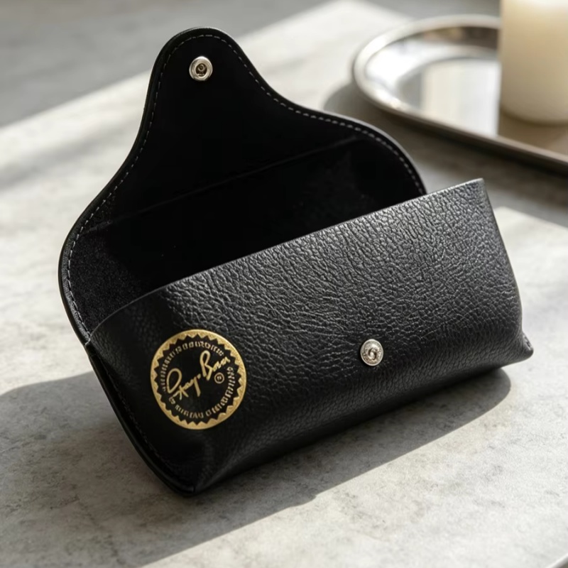레이밴 가죽 선글라스 케이스 휴대용 스냅 파우치 안티  - Travel Accessories Pouch For Men 리뷰 및 가격
