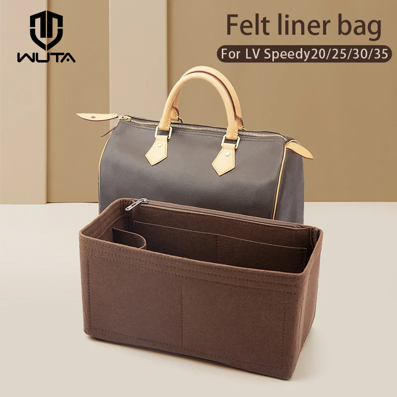 WUTA 펠트 삽입 가방 정리함, for LV spee - Travel Accessories Lv 리뷰 및 가격