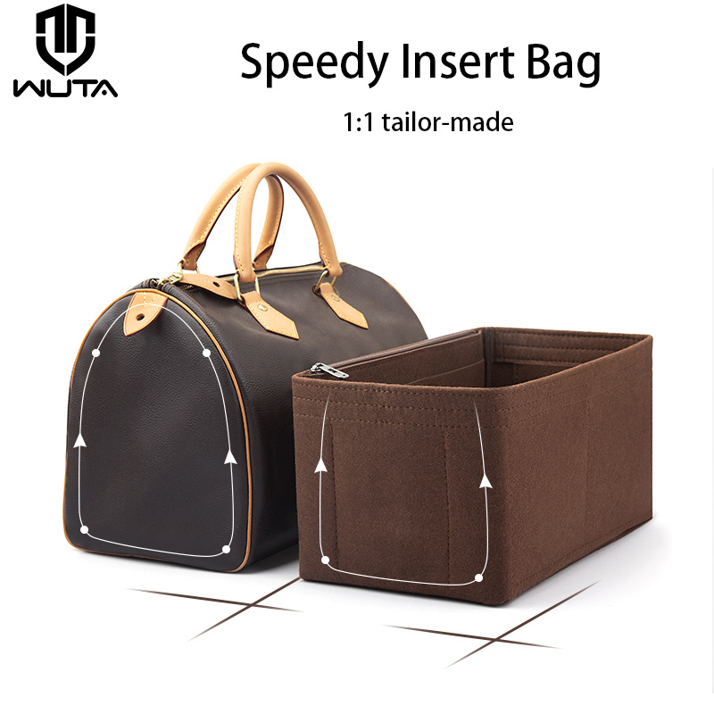 WUTA 펠트 삽입 가방 정리함, for LV spee - Travel Accessories Lv 리뷰 및 가격