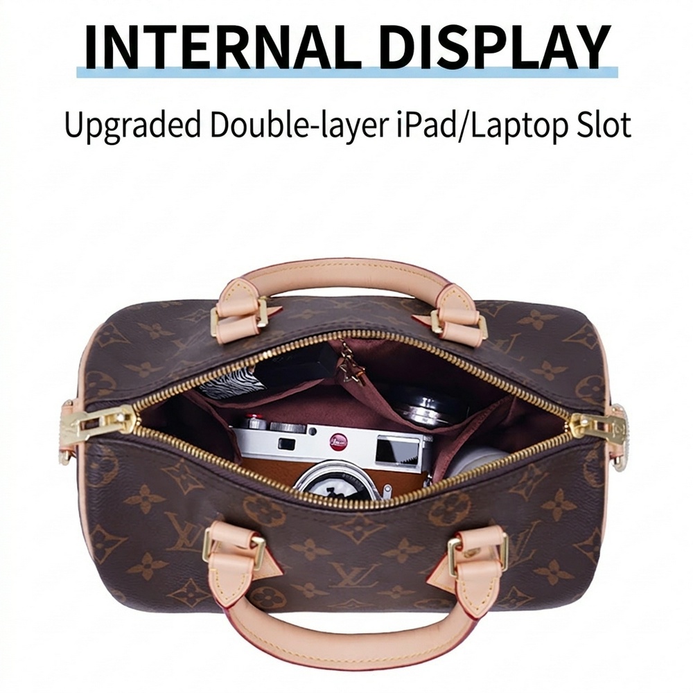 나일론 인서트 백 오거나이저 LV 스피디 16 20 2 - Travel Accessories Lv 리뷰 및 가격