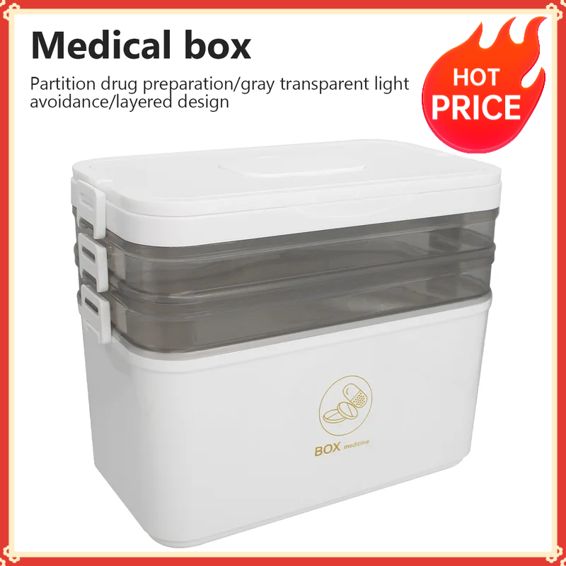 휴대용 의약품 상자 대용량 가정용 응급 처치 키트 다층 - First Aid Travel Kit 리뷰 및 가격