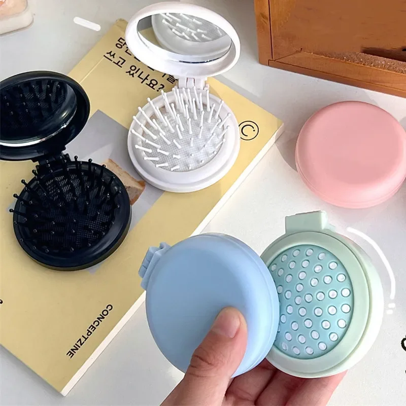 미니 휴대용 여행 헤어 브러시, 어린이 소녀 심플 단색 - Travel Accessories With Kids 리뷰 및 가격