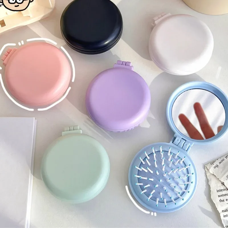 미니 휴대용 여행 헤어 브러시, 어린이 소녀 심플 단색 - Travel Accessories With Kids 리뷰 및 가격