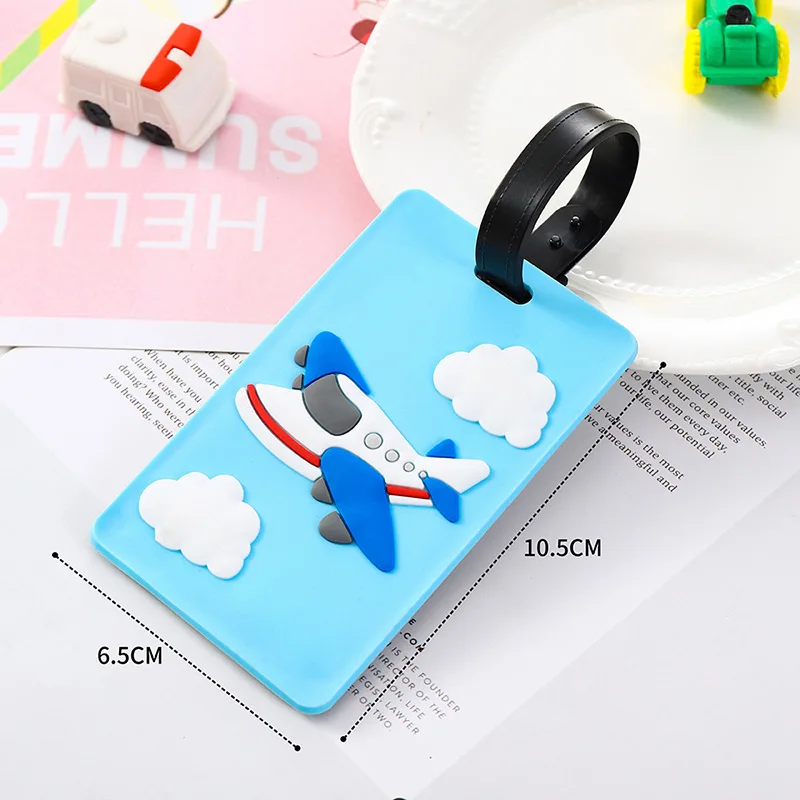 귀여운 만화 자동차 PVC 실리콘 수하물 태그 여행 수 - Travel Accessories Unique 리뷰 및 가격