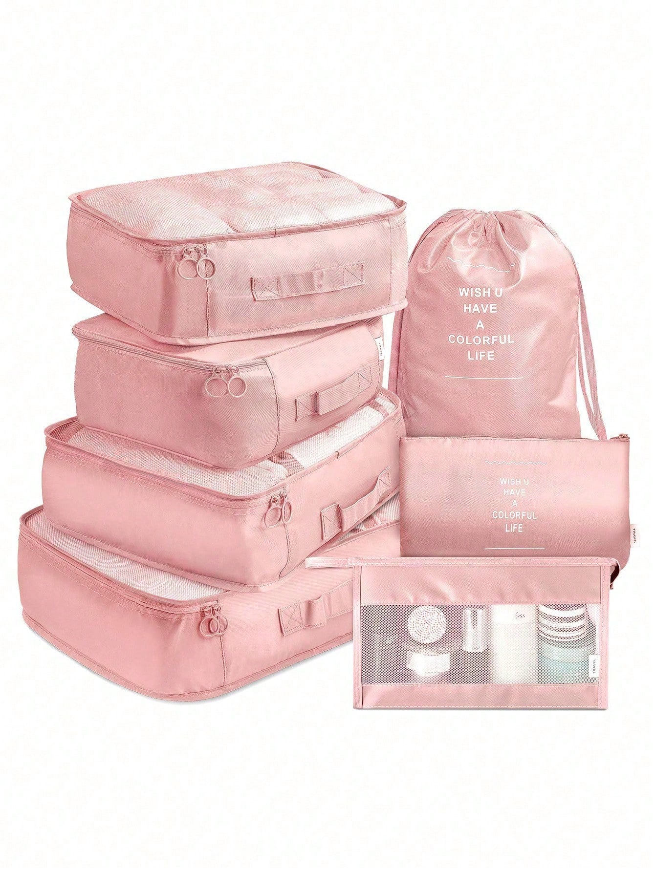 레오파드 7종 수납 가방 세트, 필수 여행 액세서리,  - Travel Accessories Packing Cubes 리뷰 및 가격