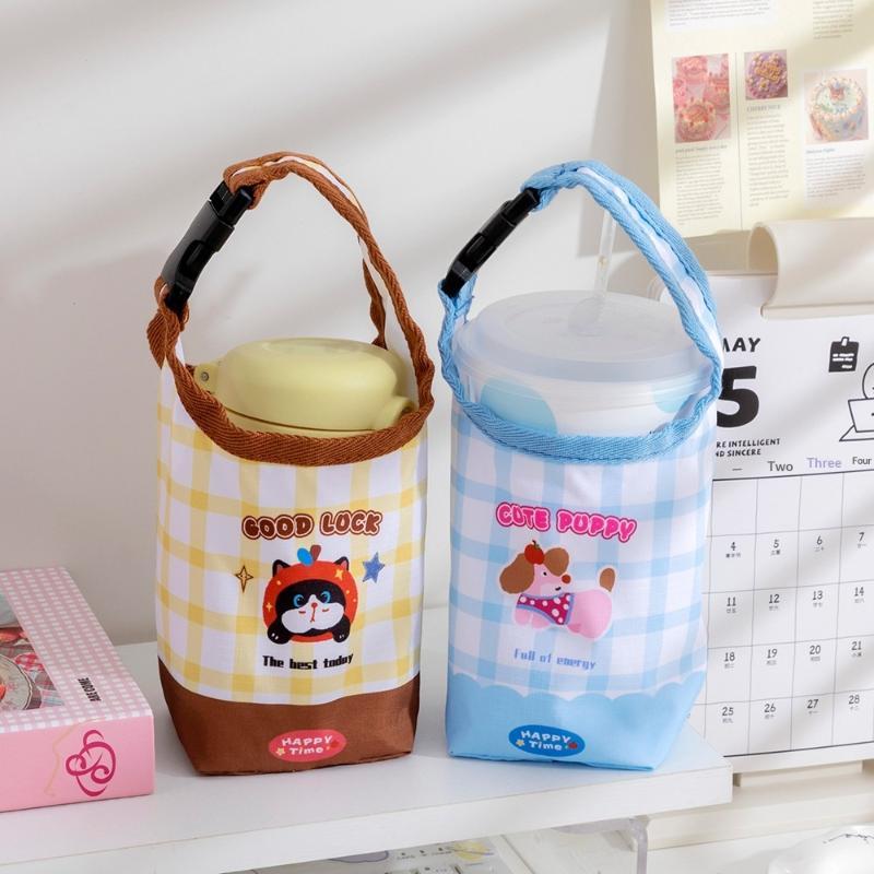 조정 가능한 버클 물병 캐리어 가방 만화 디자인 아기  - Travel Accessories For 3 Year Old 리뷰 및 가격