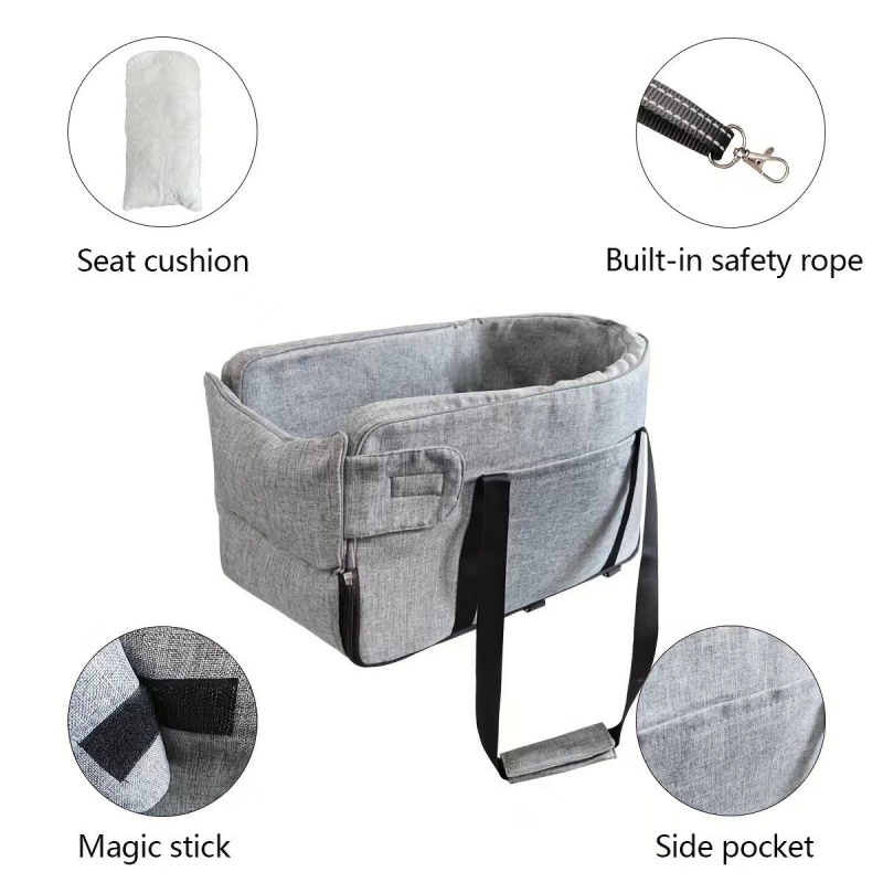 강아지 카시트 침대 자동차 중앙 강아지 카시트 침대 휴 - Travel Accessories Dog 리뷰 및 가격