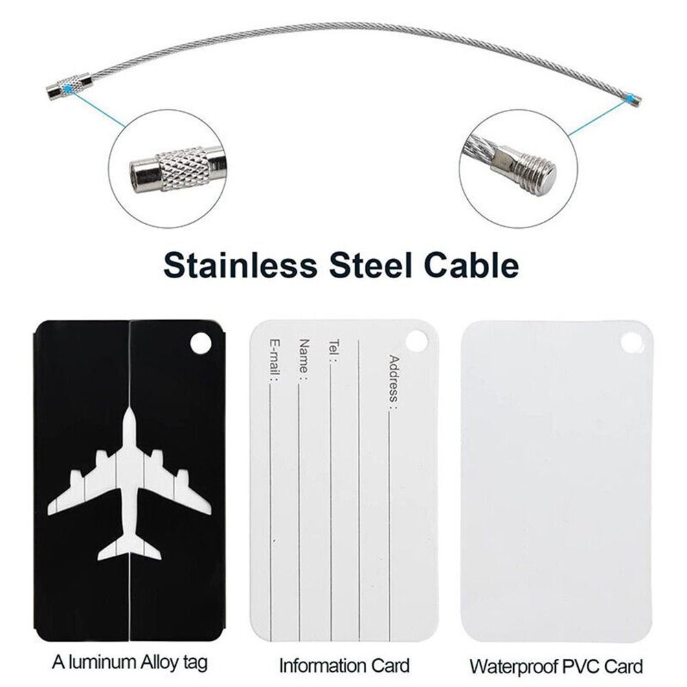 알루미늄 여행 수하물 태그, 재사용 가능한 여행 가방, - Travel Accessories Unique 리뷰 및 가격