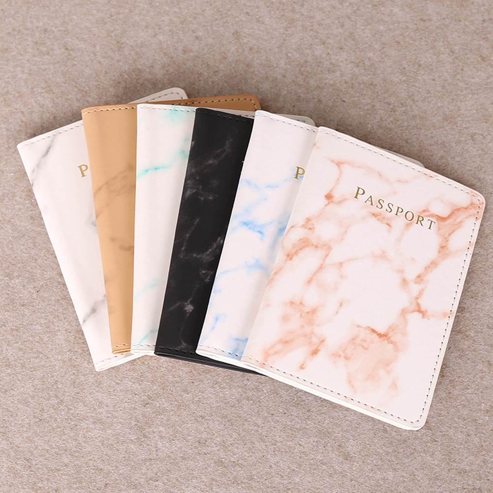 Pu 가죽 대리석 스타일 패션 여성 여권 커버, 여행  - Travel Accessories Pouch For Men 리뷰 및 가격