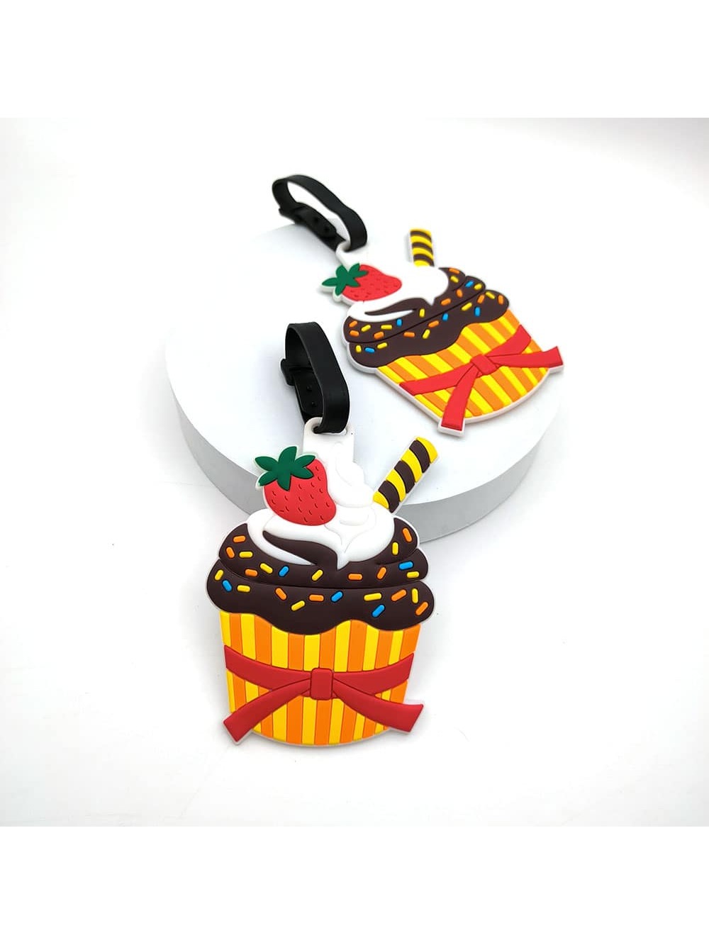 1PCS 여행 액세서리 가방 수하물 태그 귀여운 만화  - Travel Accessories Unique 리뷰 및 가격