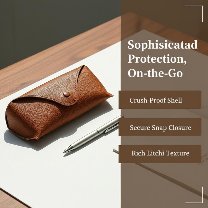 PU 가죽 선글라스 케이스 남녀공용 컴팩트하고 부드러운 - Travel Accessories Pouch For Men 리뷰 및 가격