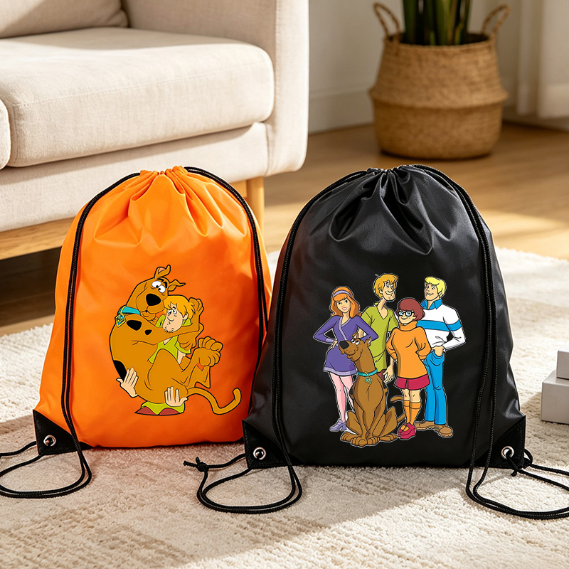 스쿠비 두 드로스트링 수납 가방 멋진 만화 개 포켓 백 - Travel Accessories Dog 리뷰 및 가격